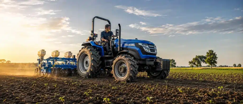 SOLIS 90 CRDi Traktor für Landwirtschaft kaufen und warten